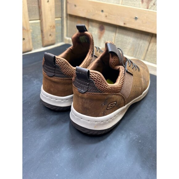 Skechers Men's Delson Axton Slip-On Air-Cooled Memory Foam Arch Fit 11.5 - Picture 4 of 8